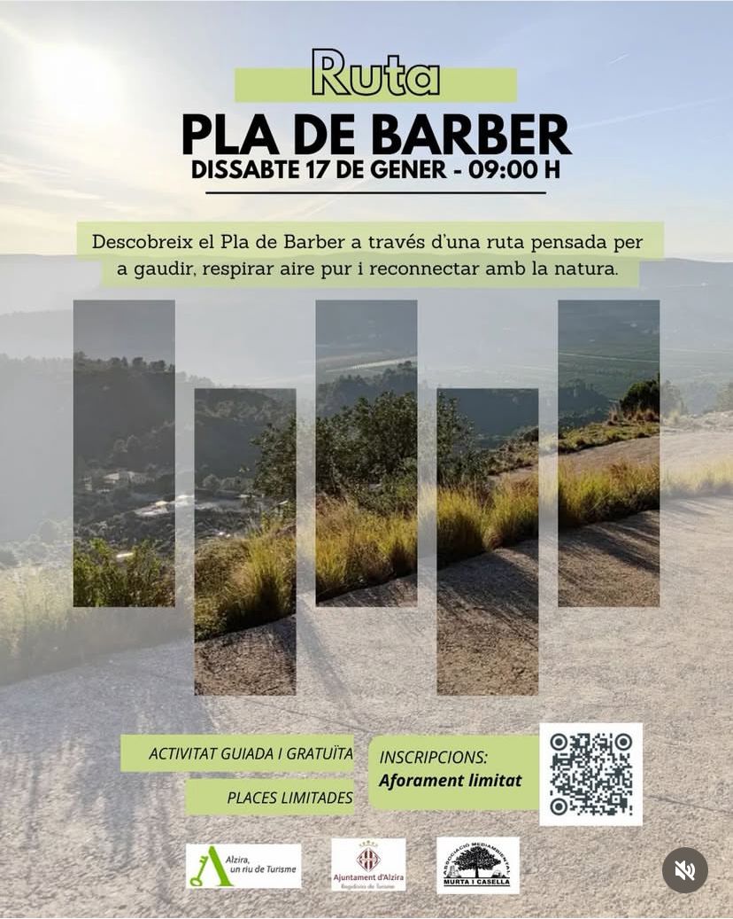 Descobreix el Pla de Barber caminant.