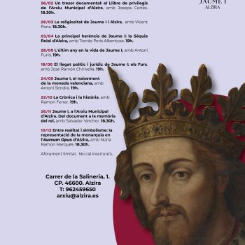 CICLE DE CONFERÈNCIES: ELS DOCUMENTS D’UN REI