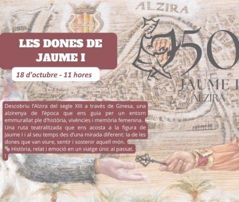 LES DONES DE JAUME I – VISITA TEATRALITZADA