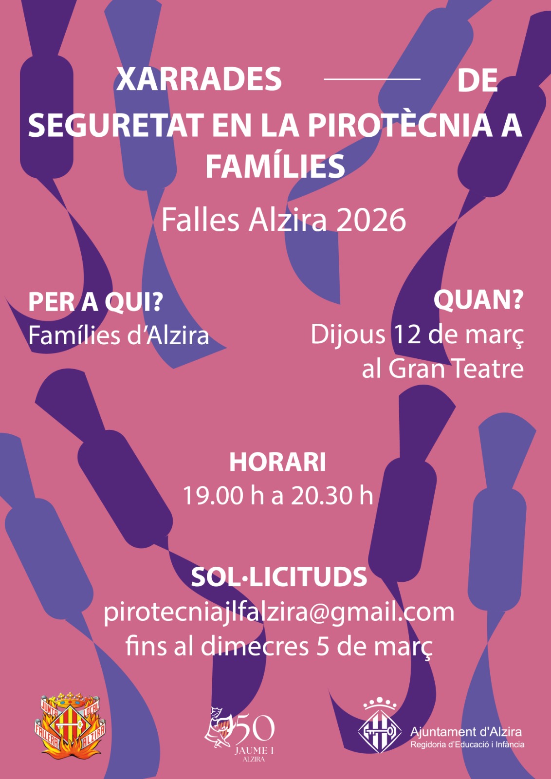 Xarrada de seguretat en la pirotècnia