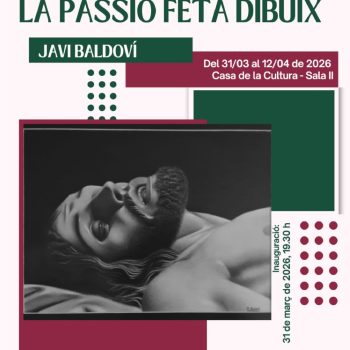 Exposició "La passió feta dibuix" de Javi Baldoví