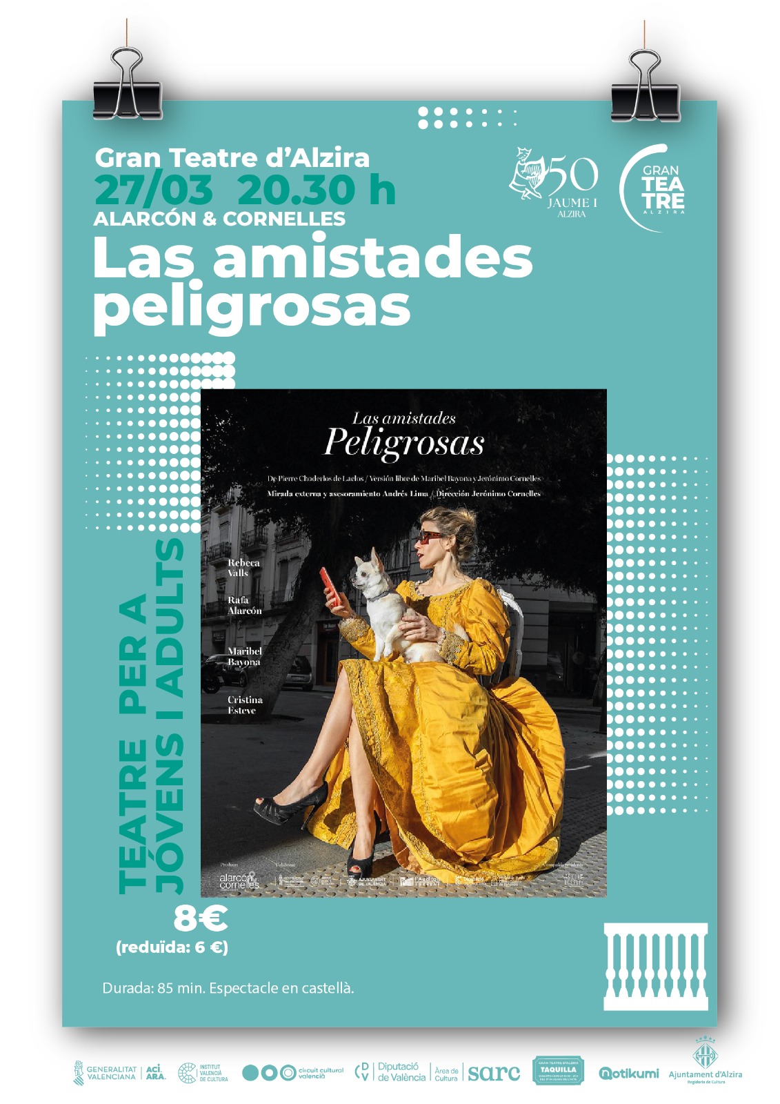 Alarcón & Cornelles presenten "Las amistades Peligrosas"