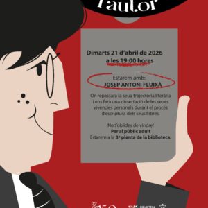 Xarrada amb l'autor