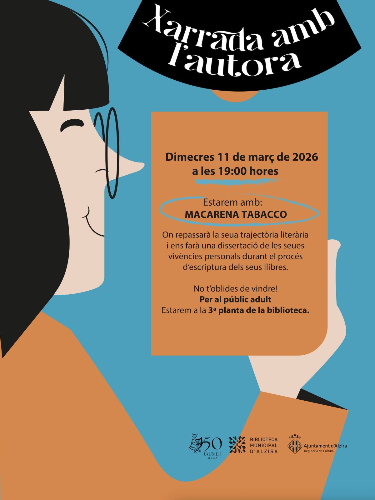 Xarrada amb l'autora: Macarena Tabacco