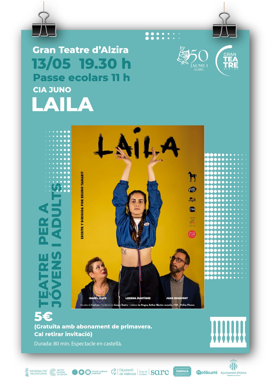 Cia Juno presenta Laila