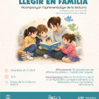 Taller de lectura interactiva. Contacontes per aprendre a gaudir.