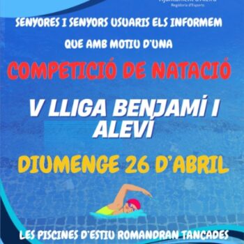 Competició de natació