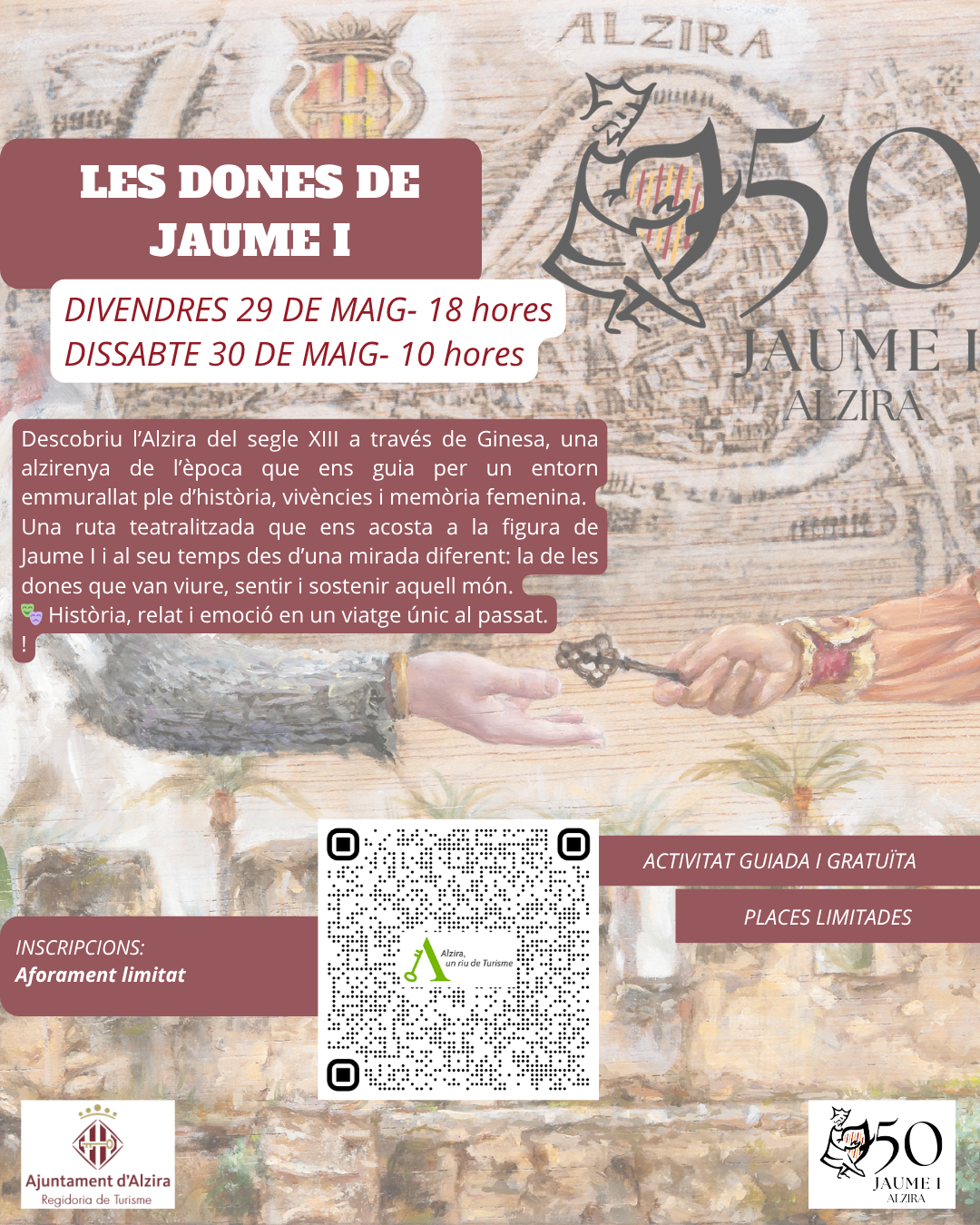 Vols viure l’Alzira medieval com mai abans?