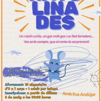 Contacontes  “Ratolinades” a càrrec d´Eva Andújar.