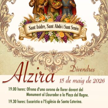 Divendres 15 de maig: Sant Isidre, Sant Abdó i Sant Senén!