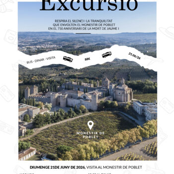 Excursió al Monestir de poblet