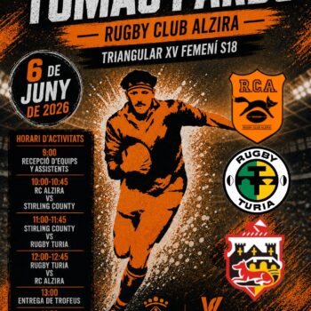 TORNEIG “TOMÀS PARDO” – RUGBY CLUB ALZIRA