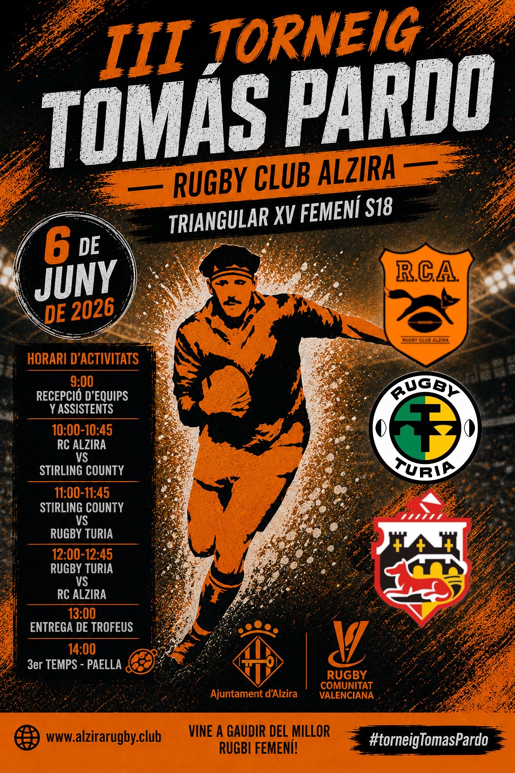 TORNEIG “TOMÀS PARDO” – RUGBY CLUB ALZIRA