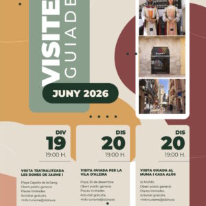 Visites guiades juny 2026 - Activitats AHR