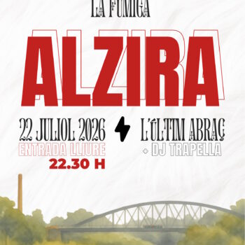 “L’últim abraç” de la Fúmiga a Alzira + Dj Trapella