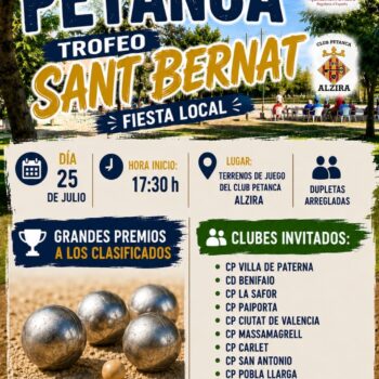 Torneig de Petanca - Trofeu "Sant Bernat"