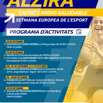 SETMANA EUROPEA DE L'ESPORT A ALZIRA