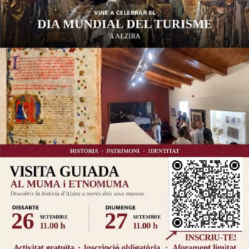 Celebrem el Dia Mundial del Turisme a Alzira!