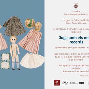Inauguració de l'exposició "Juga amb els meus records"