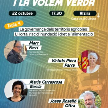 L’Horta és nostra i la volem verda
