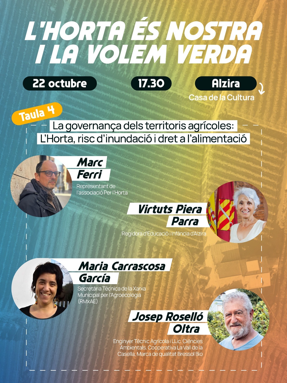 L’Horta és nostra i la volem verda