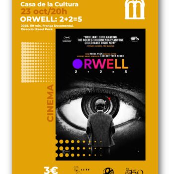 Club Cinema Alzira "Orwell: 2+2=5"