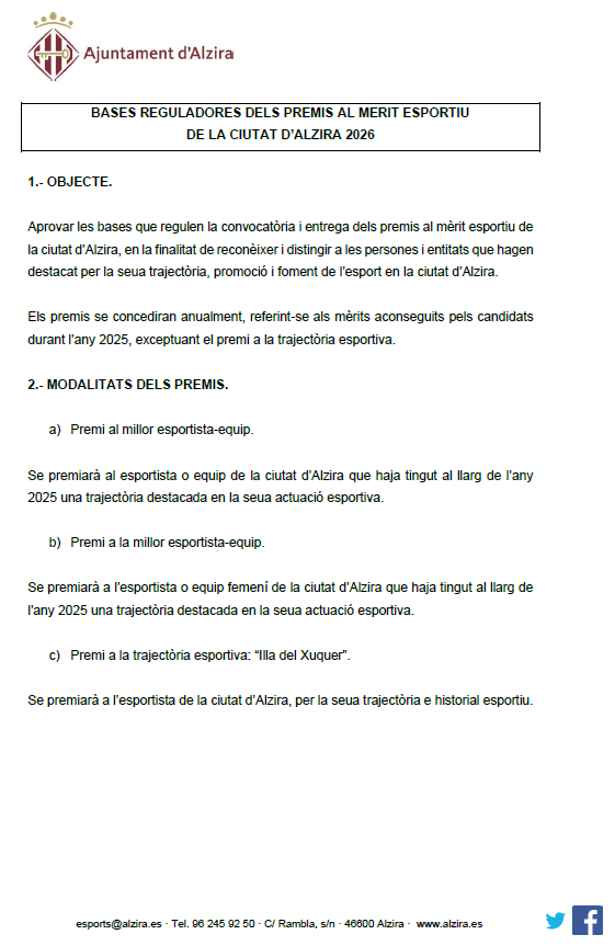 Premis al mèrit Esportiu